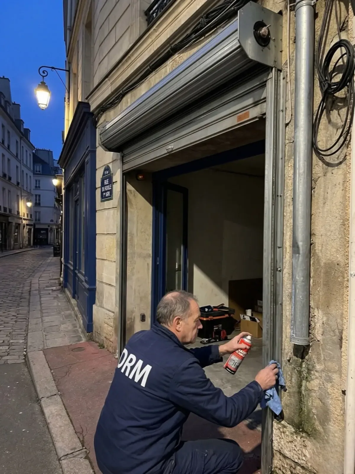 Entretien et maintenance de rideau métallique à Drancy